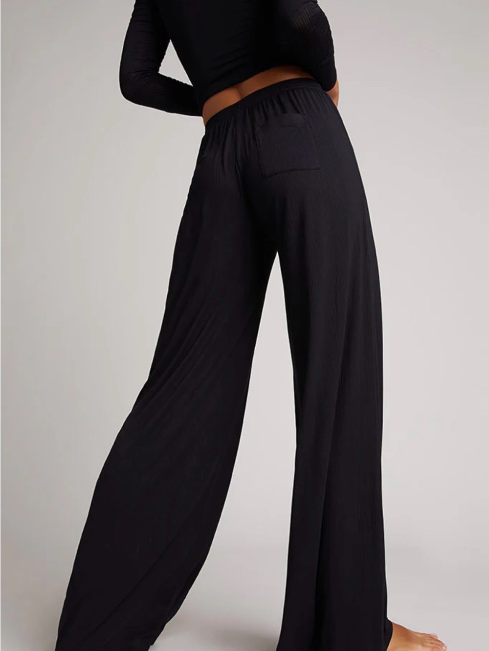 Negative Underwear Whipped Track Pant Black Luxury Loungewear